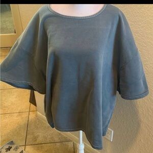 Yeezy Charcoal Relaxed Sweatshirt